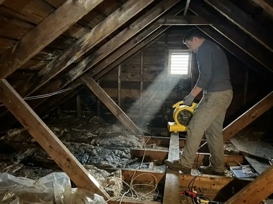 attic-water-damage-drying-proc-007 — frequently asked questions, Emergency Water Extraction & 24/7 Flood Response in Osage C…